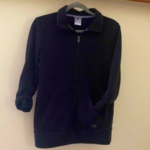 Black Adidas full zip sweatshirt